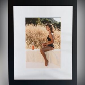 Golden Pause — 5x7 Photograph by TommyV, Matted in 8x10 Frame